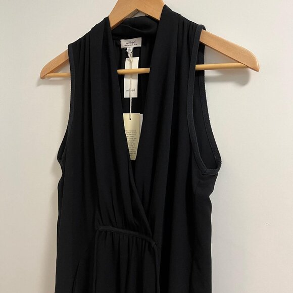 NWT Aritzia Wilfred Sabine Dress Faux Wrap Mini Dress with Pockets Size XS - Picture 4 of 11